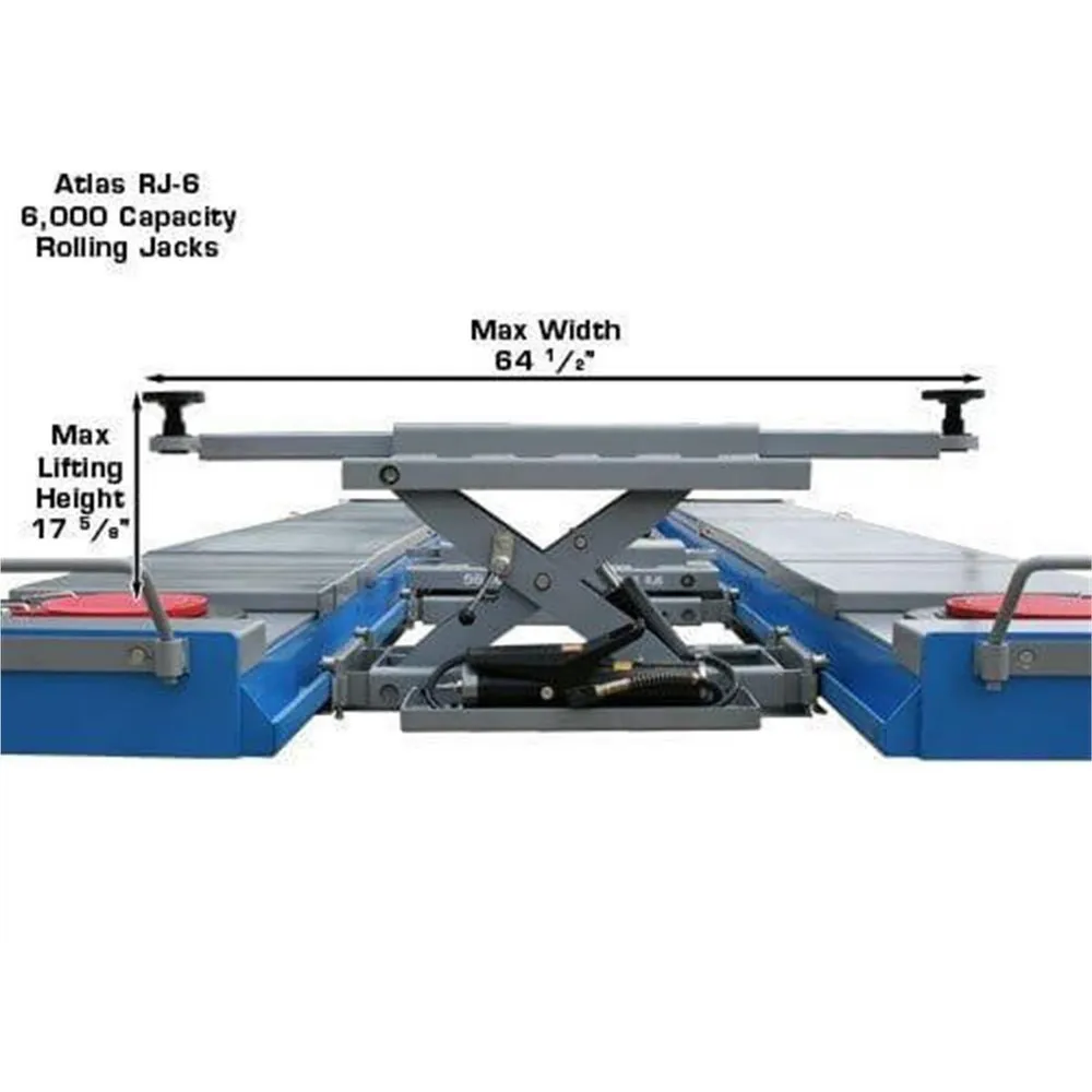 Atlas 12ASL Alignment Scissor Lift and RJ-6 Rolling Jacks Combo 16 Atlas 12ASL Alignment Scissor Lift and RJ-6 Rolling Jacks Combo