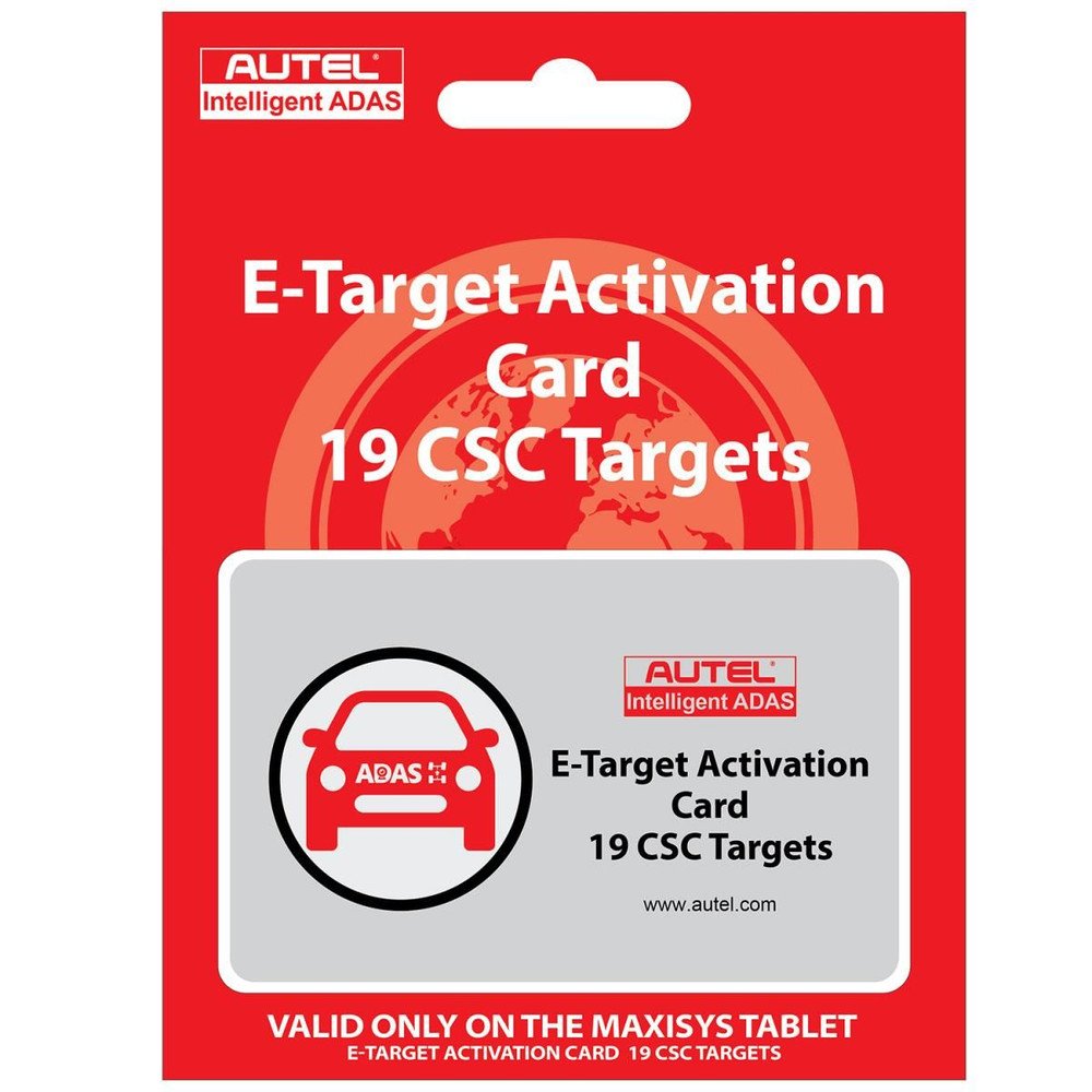 Autel Digital Targets Upgrade Card