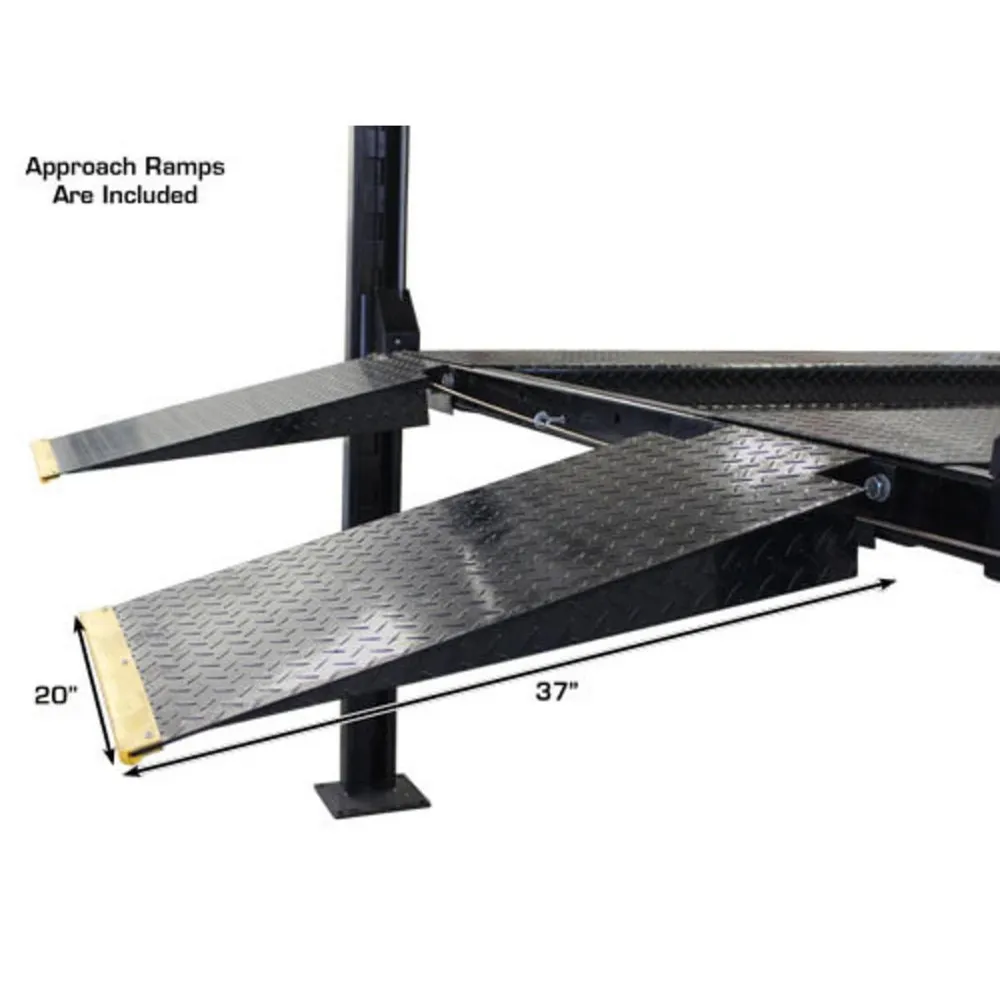 Atlas Garage PRO8000EXT-L Extra Tall/Extra Long Portable Hobbyist 8,000 lb. Capacity 4-Post Lift 26 Atlas Garage PRO8000EXT-L Extra Tall/Extra Long Portable Hobbyist 8,000 lb. Capacity 4-Post Lift