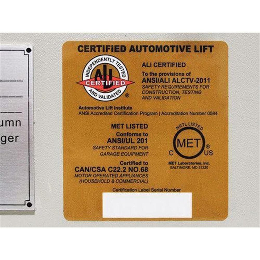 Atlas ALI Certified Battery Powered Mobile Column Lift System 74,000 Lb. Capacity (Set of 4) - Image 4