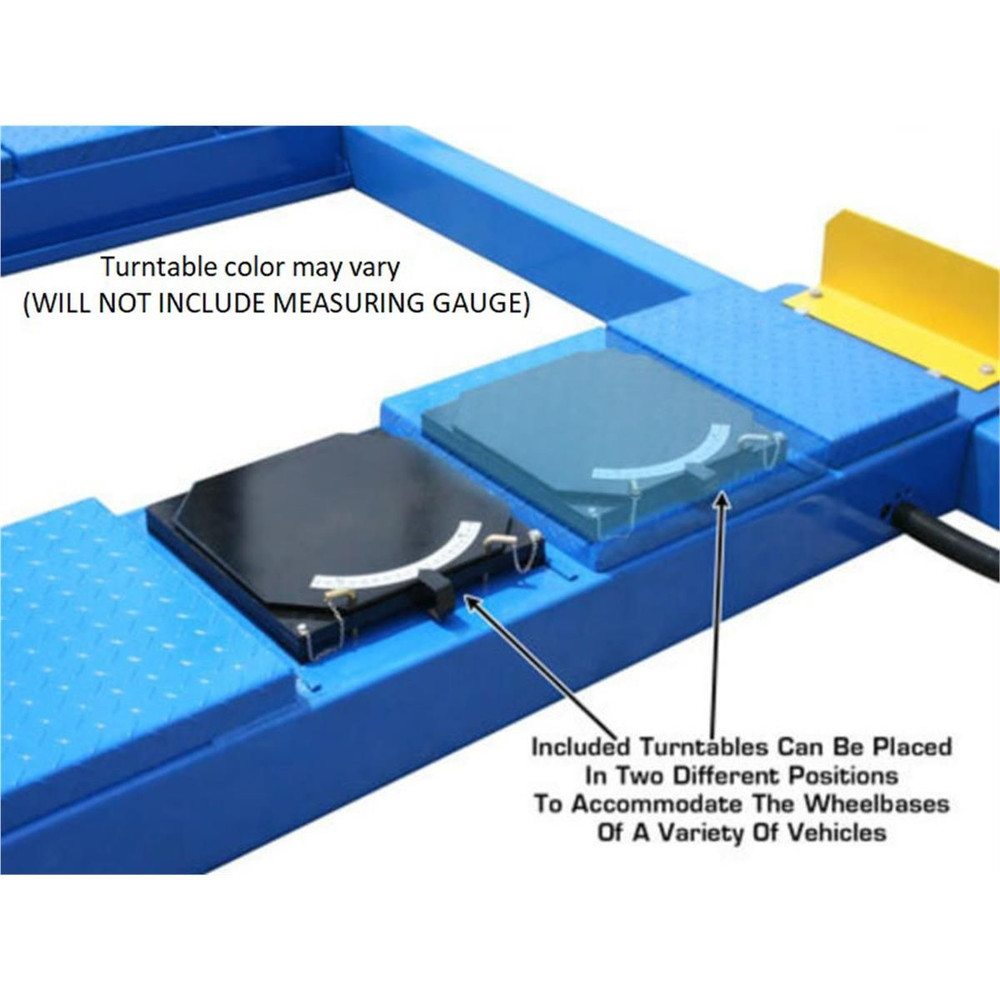 Atlas 414A 14,000 LB 4-Post Alignment Lift w/Turntables 3 Atlas 414A 14,000 LB 4-Post Alignment Lift w/Turntables