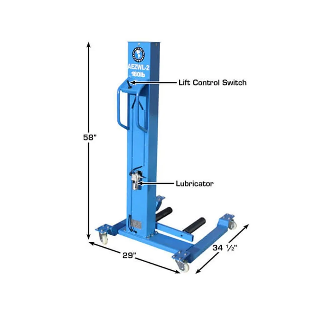 Atlas Portable Off-Center Wheel Lift 7 Atlas Portable Off-Center Wheel Lift