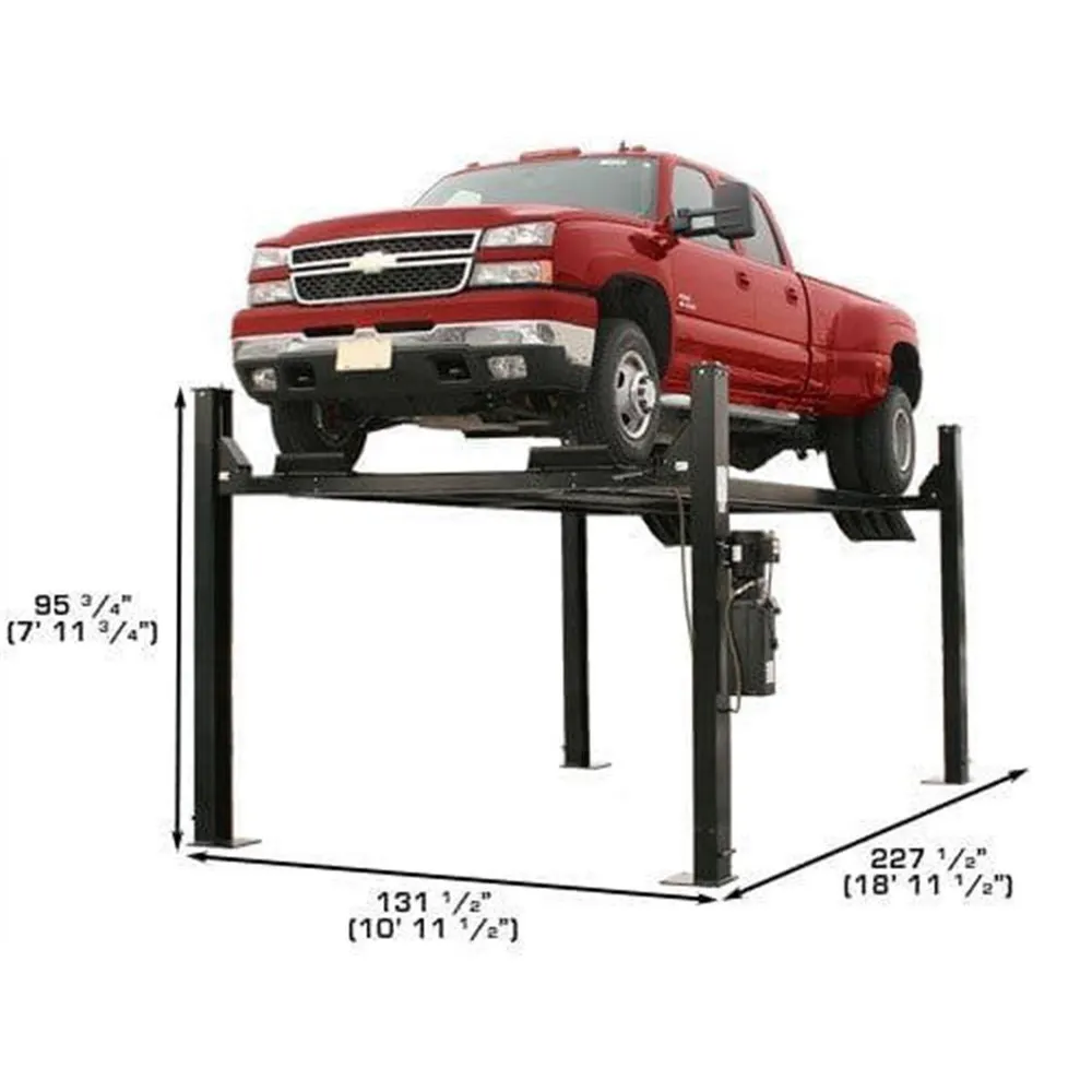 Atlas Garage PRO9000 Extra Tall/Extra Wide Portable Heavy Duty 9,000 lb. Capacity 4-Post Lift 19 Atlas Garage PRO9000 Extra Tall/Extra Wide Portable Heavy Duty 9,000 lb. Capacity 4-Post Lift