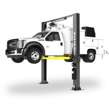 BendPak XPR-12CL-LTA-192 12,000-lb. Capacity / ALI Certified Two-Post Lift / Clearfloor / Long-Reach Telescoping Arms/192″ Height