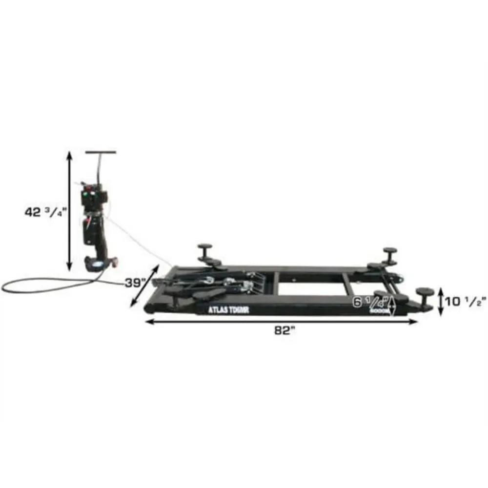 Atlas 6MR Portable Mid-Rise 6000 lb Capacity Scissor Lift 15 Atlas 6MR Portable Mid-Rise 6000 lb Capacity Scissor Lift