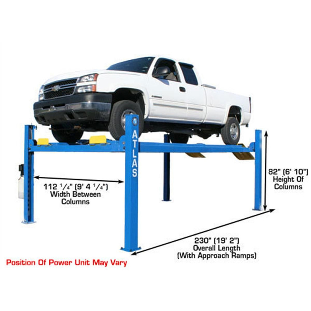 Atlas Equipment 412A Alignment Lift + RJ6 Rolling Jacks Combo 17 Atlas Equipment 412A Alignment Lift + RJ6 Rolling Jacks Combo