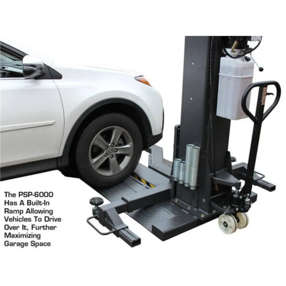Atlas PSP-6000 6,000 lb. Capacity Portable Single Post Lift 22 Atlas PSP-6000 6,000 lb. Capacity Portable Single Post Lift