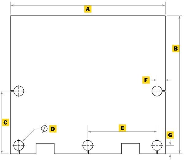 MaxJax® M7K 36 MaxJax M6K Baseplate